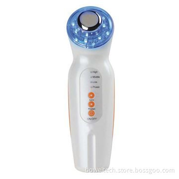 Ultrasonic Photon Therapy Machine for Skin Rejuvenation, Skin Firm, White, Deep Clean, Shrink Pores